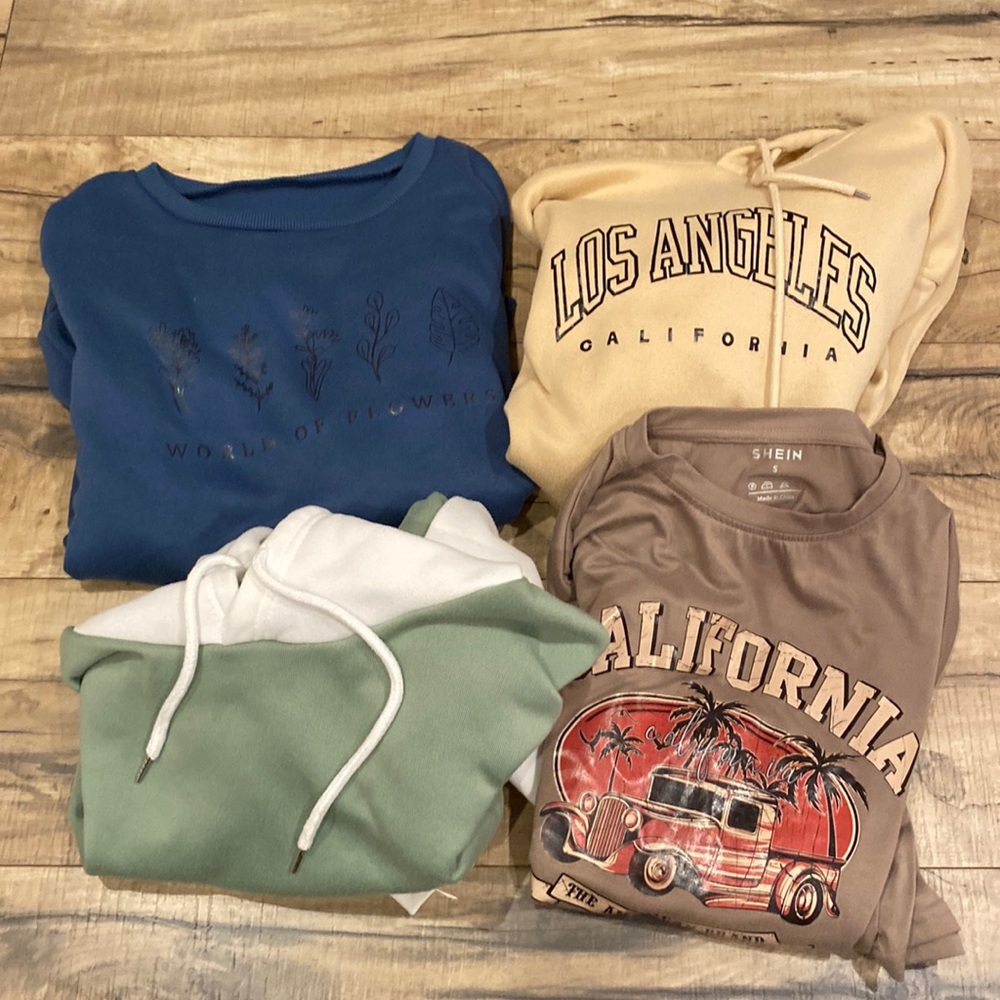 4 PIECE SHEIN PACK OG PRICE WAS 35!!!!!!